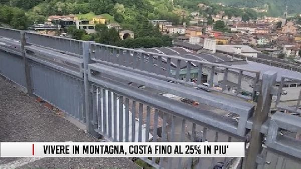 Vivere in montagna, costa fino al 25% in più rispetto alla pianura