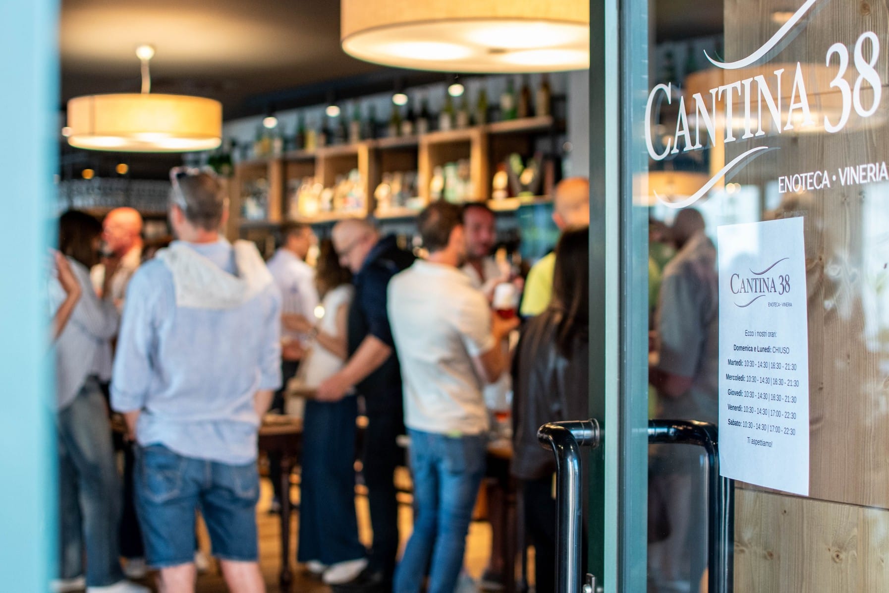 Scopriamo «Cantina 38». Nata da una grande passione