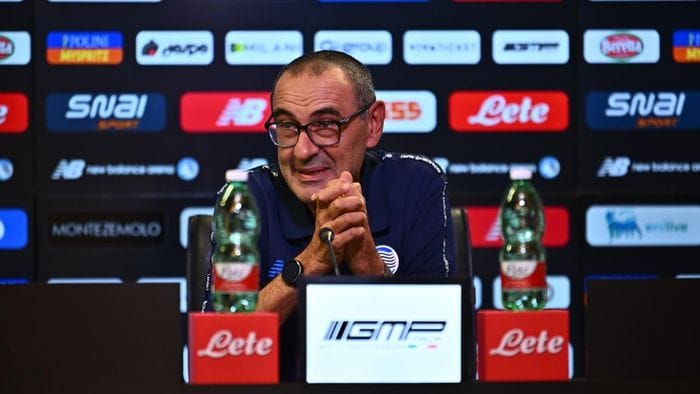 Sarri: «Partita bella, importante, difficile. Il mercato? Sono soddisfatto»