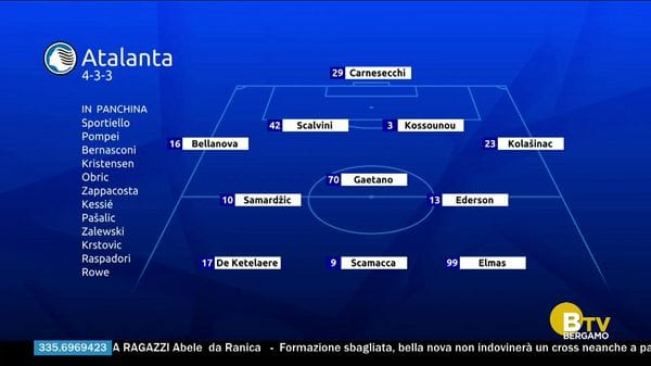 TUTTOATALANTA DIRETTA STADIO