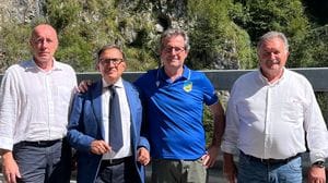 Maltempo, La Russa nelle valli Brembana e Serina: «Regione al fianco dei territori»