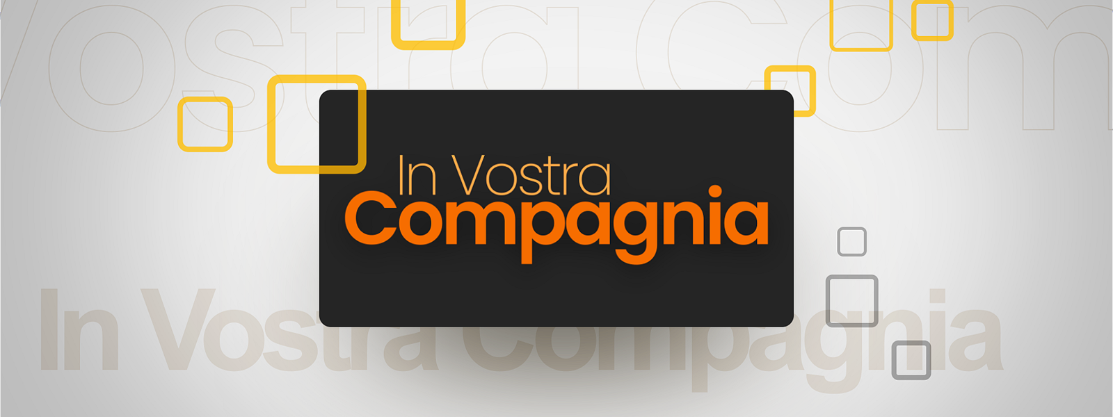 Cover IN VOSTRA COMPAGNIA